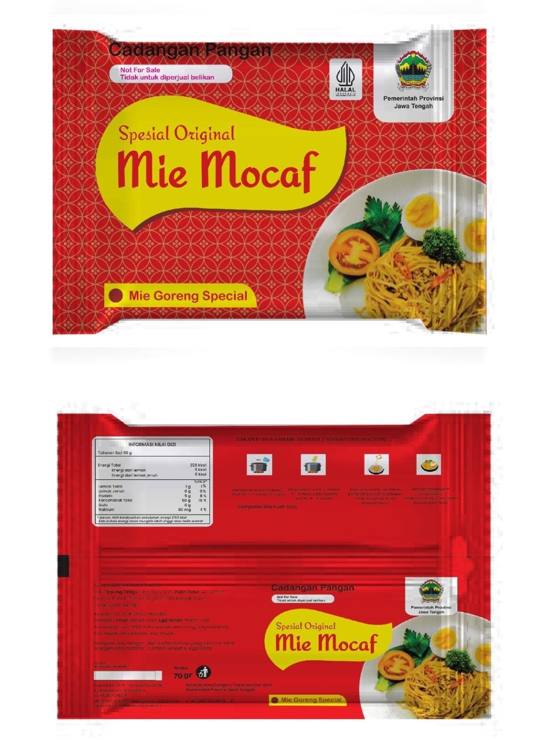 Mie mocaf goreng